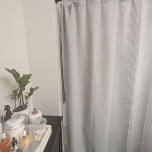 Elegant Gray Shower Curtain